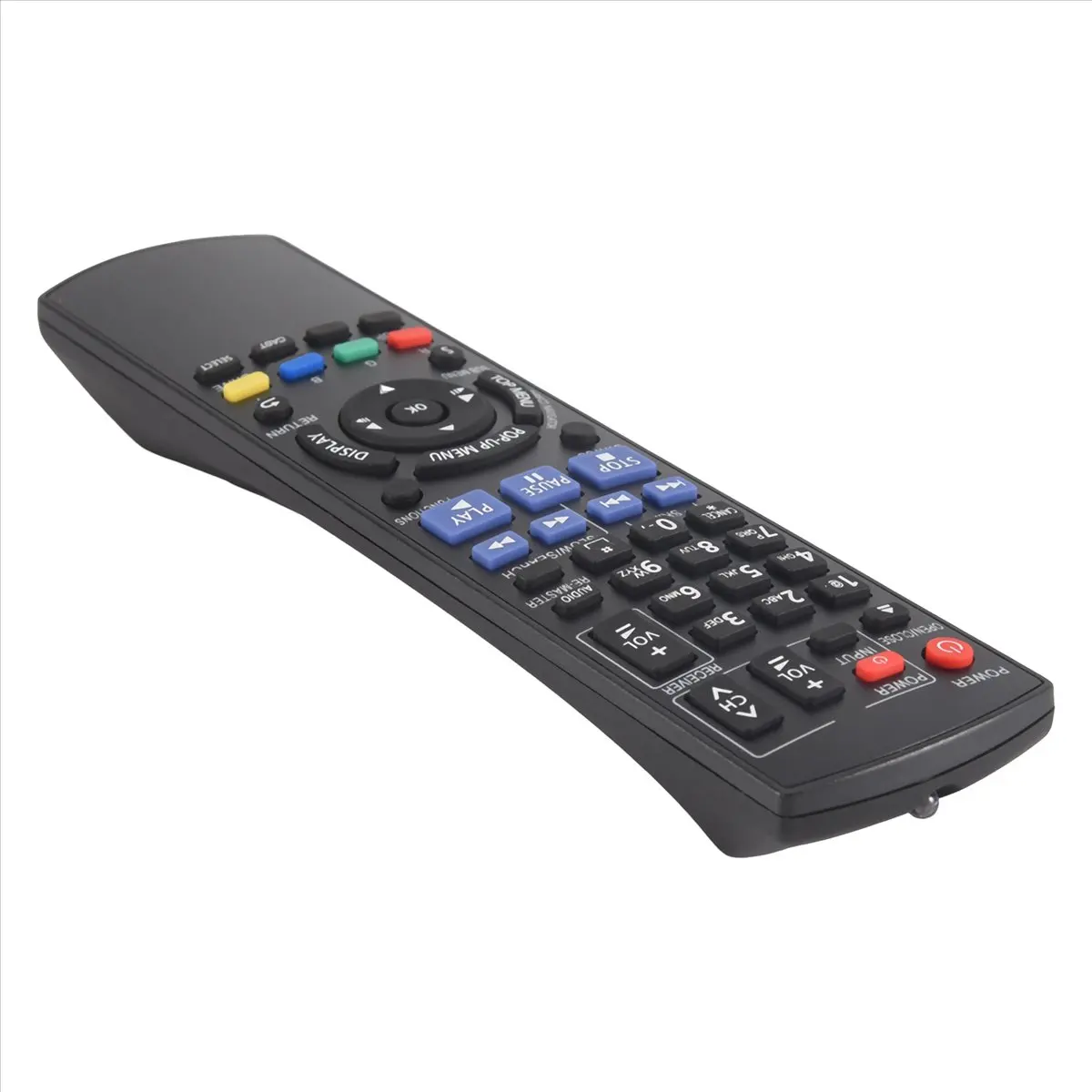 (A23G) Remote Control N2QAYB000378 for Panasonic Blu-Ray Disc Player DMP-BD60 DMP-BD80 DMP-BD35 DMP-BD605 DMP-BD601 DMP-BD80K