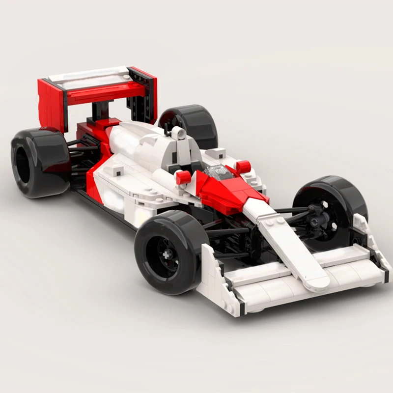 669PCS MOC McLaren MP4-4 Upgrade Racing Car DIY Model Modular Building Blocks Educational Assembly Toy Birthday Gift for Kids