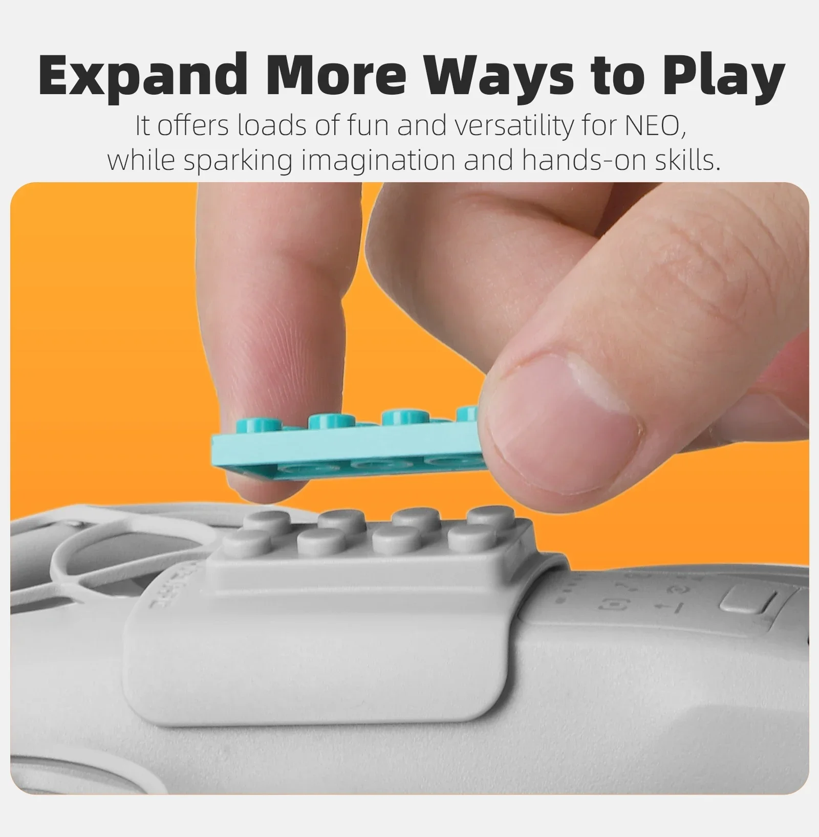 

For DJI NEO Building Block Toy Expansion Parts Toy Adapters Hanging Bracket Fun Toys Assembling Accessories