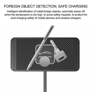 Sonu Q1, ve Araba tarafından Cep Telefonu ve Ped, Şarj kablosuz, Hızlı Şarj, Kaymaz, ve Cep telefonu aracılığıyla bir Endüktif Ped, iPhone Samsung için şarj güç bankasının en büyük satışlarından 12'si, samsung №9'un indüksiyonu