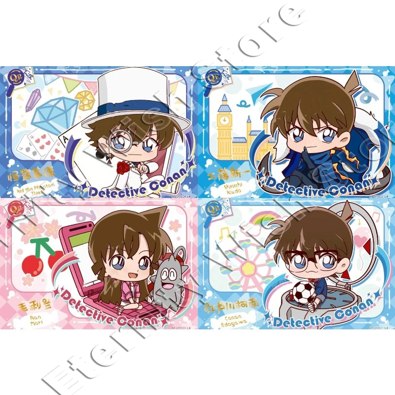 Original QR Series 001-008 Detective Conan  Rachel Moore Jimmy Kudo Anita Hailey Kuroba Kaito