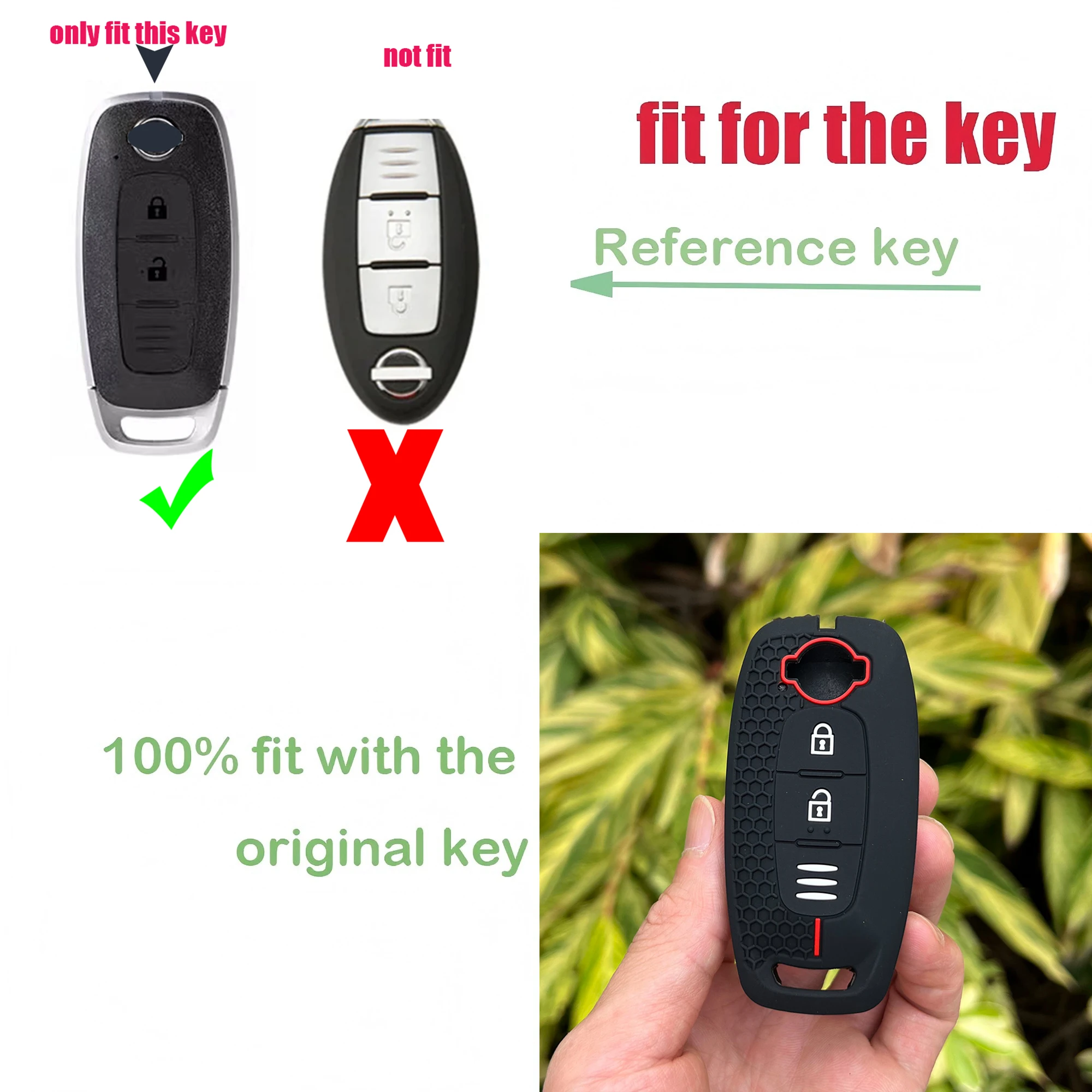 

Soft Silicone Car Remote Case Protector for Nissan X-trail T33 Qashqai J12 Teana 2022 2023 Rubber Key Cover Keychain Accessories