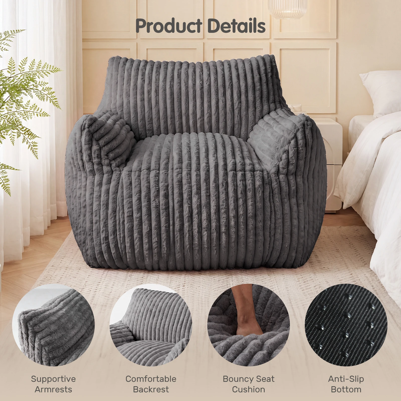 MCQ Living Room Bean Bag Sofa - Home Cinema Couch review and price
