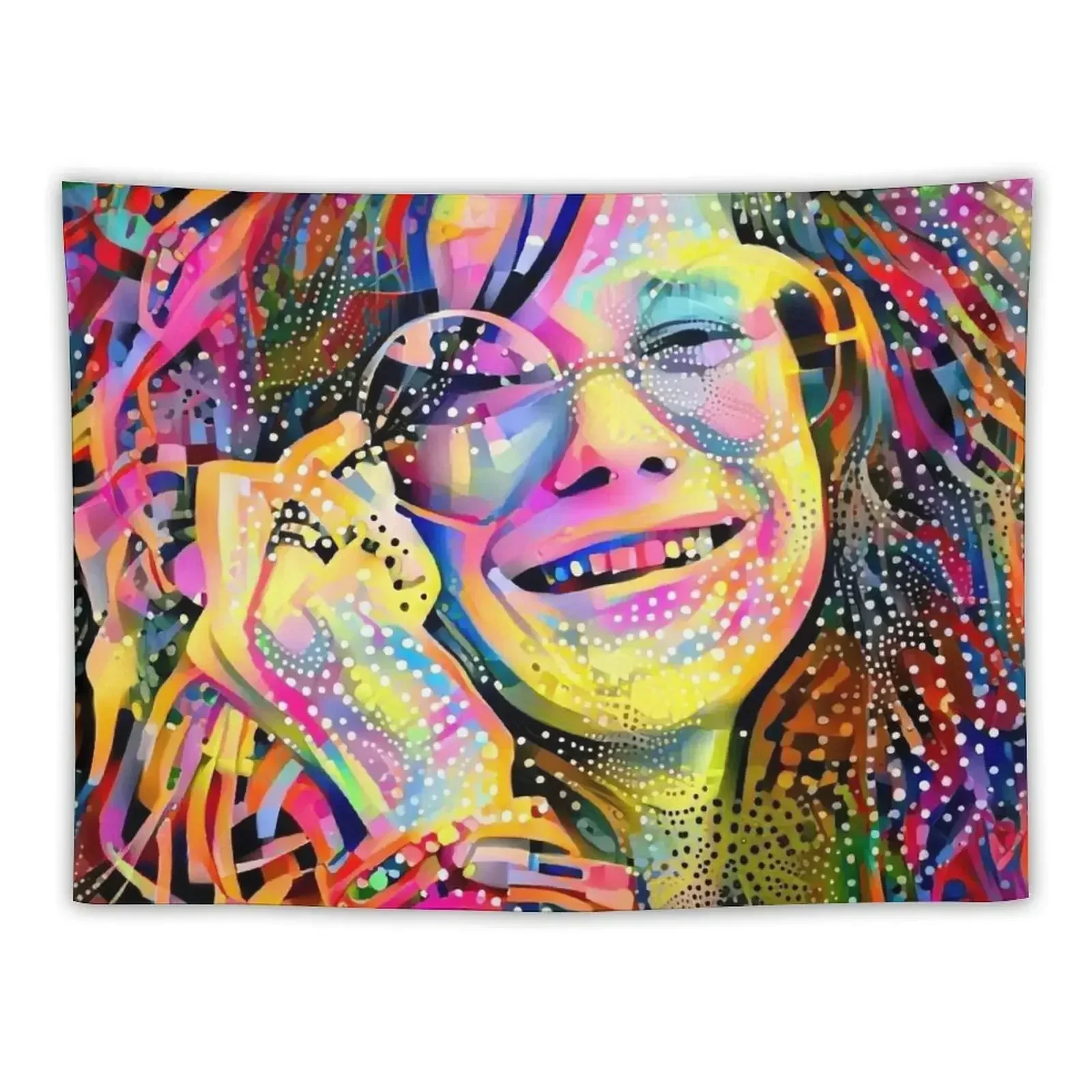 Janice Joplin Tapestry Decoration Bedroom Art Mural House Decorations Tapestry