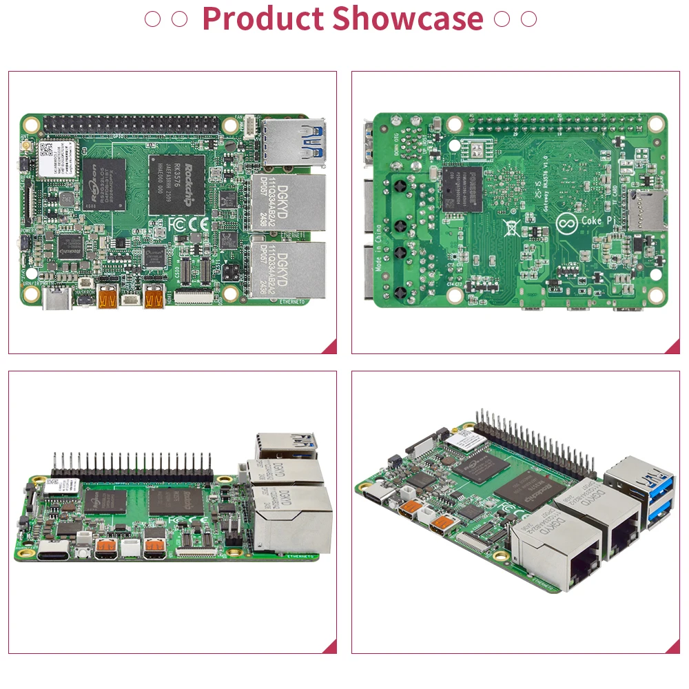 LAST CHANCE 20% OFF - CPG-3576 6TOPS AI Board WiFi6 8K HDMI 5xMIPI CSI Dual 2.5G M.2 NVME 8GB+128GB