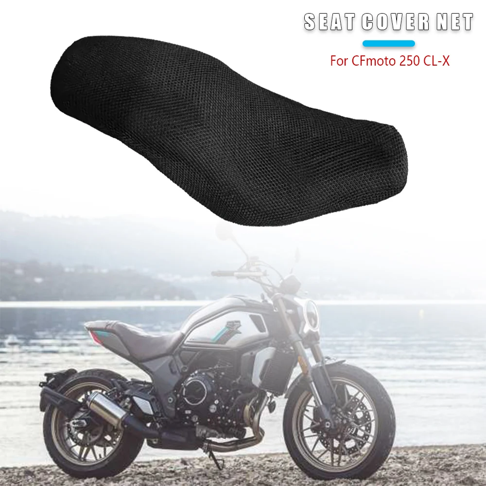

Motorcycle Accessories For CFMOTO 250CL-X CLX 250 CL-X 250CLX CLX250 3D Mesh Seat Cover Cowl Guard Cushion Guard Insulation Net