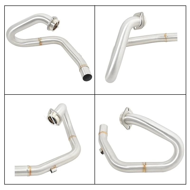 Slip On For SUZUKI DR-Z400 DRZ400 DRZ-400 DR Z400 SM S E 2000 - 2022 Motorcycle Exhaust ORV Escape Muffler 51mm Front Link Pipe