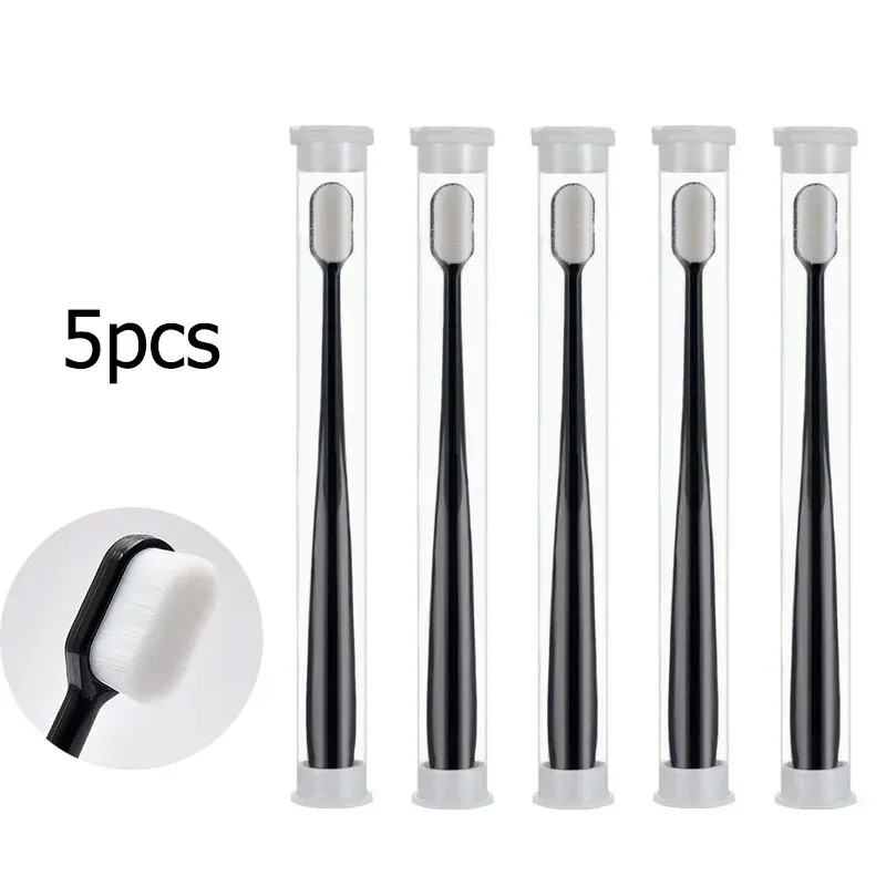 1/2/3 قطعة فرشاة أسنان يدوية نانو شعيرات ناعمة للغاية فرشاة أسنان مع 10,000 شعيرات للعناية بالفم والأسنان فرشاة أسنان للتنظيف العميق #5