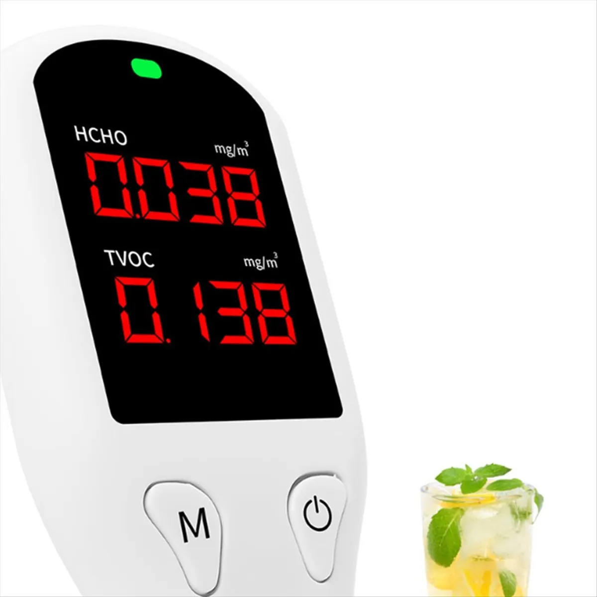 A64I Formaldehyde Detector for Household Professional Self-Test Indoor Air Quality Testing Formaldehyde Content RC3001
