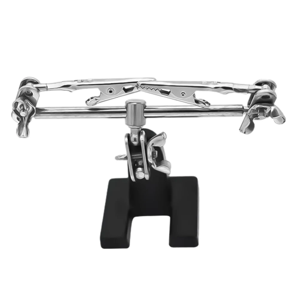 Imagem -03 - Ferramenta de Solda de Terceira Mão Ajustável Desk Clamp Welding Clips Jacaré Suporte de Solda Ferramenta de Reparo de Solda
