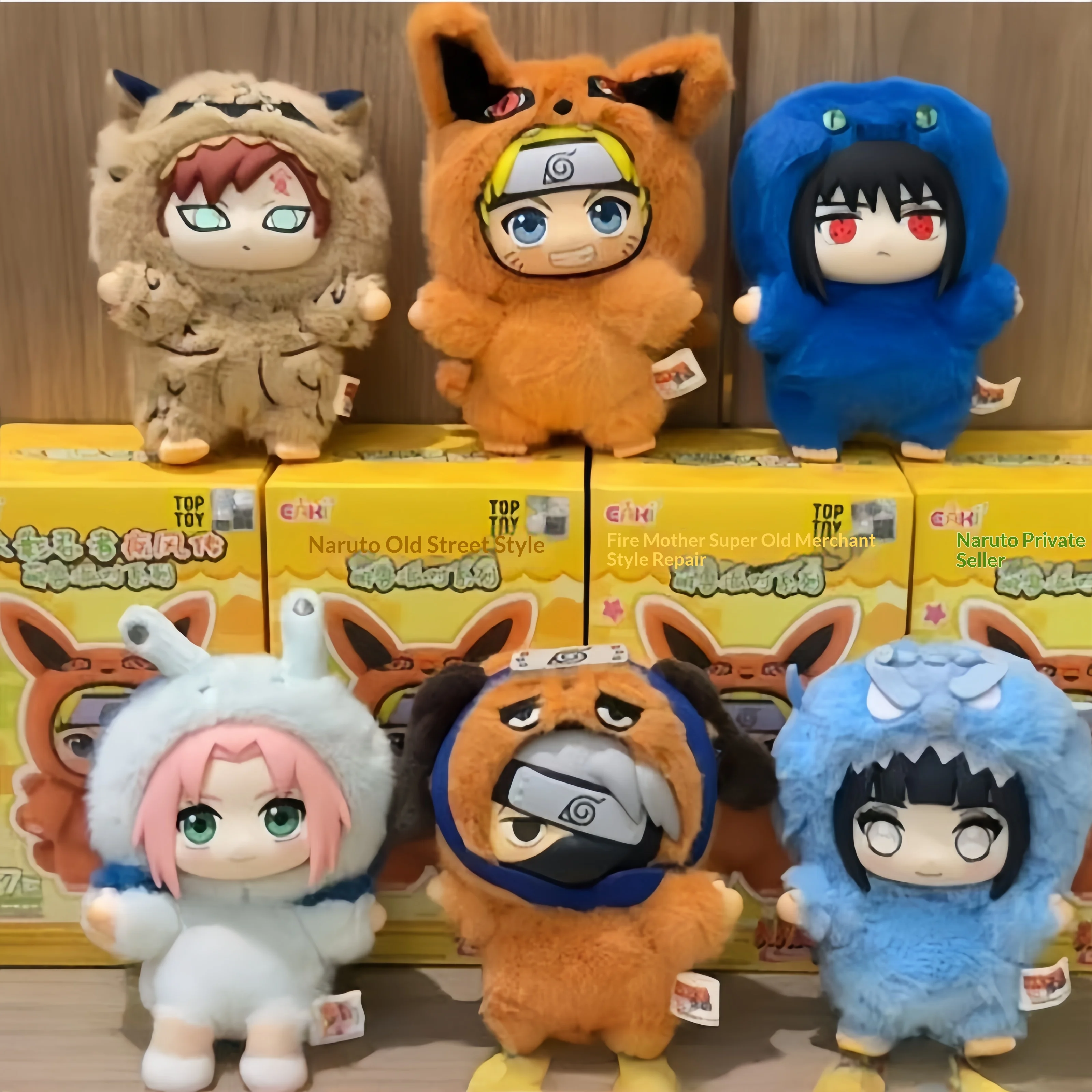 TOPTOY x EAKI Naruto Shippuden: Серия «Вечеринка милых зверушек» (Blind Box)