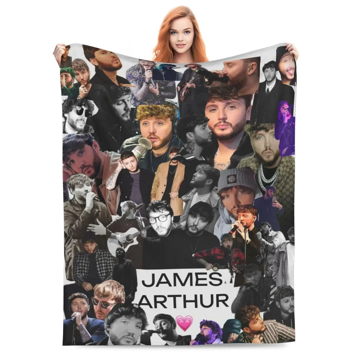 

James Arthur Itll All Make Sense In The End Blanket Flannel Sofa Throw Blanket Throw Blankets for Bedding Throws Bedspread Quilt