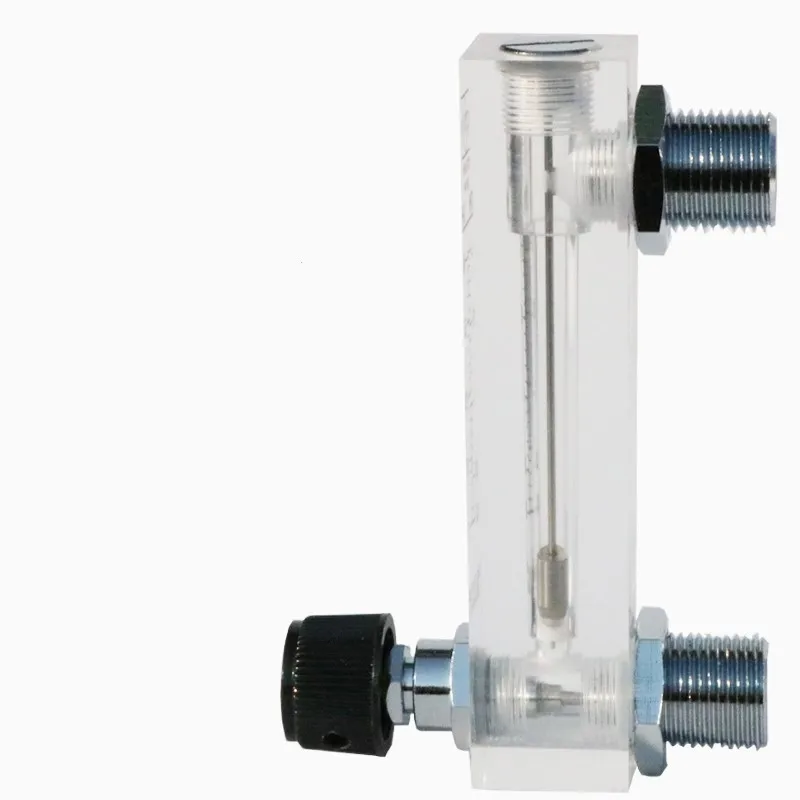 1PC Air H2O Flow Meter Nitrogen Gas Flowmeter With Control Valve 0.1/0.2/0.3/0.4/0.5/1/2/3/5/6/10/16/20/25/30/35/40-1000ml/L/min