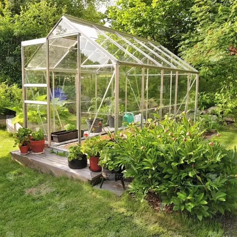 Modern Agricultural Pavilion Garden Room Prefabricated House Waterproof Double Low-E Glass Aluminum Alloy Exterior Park