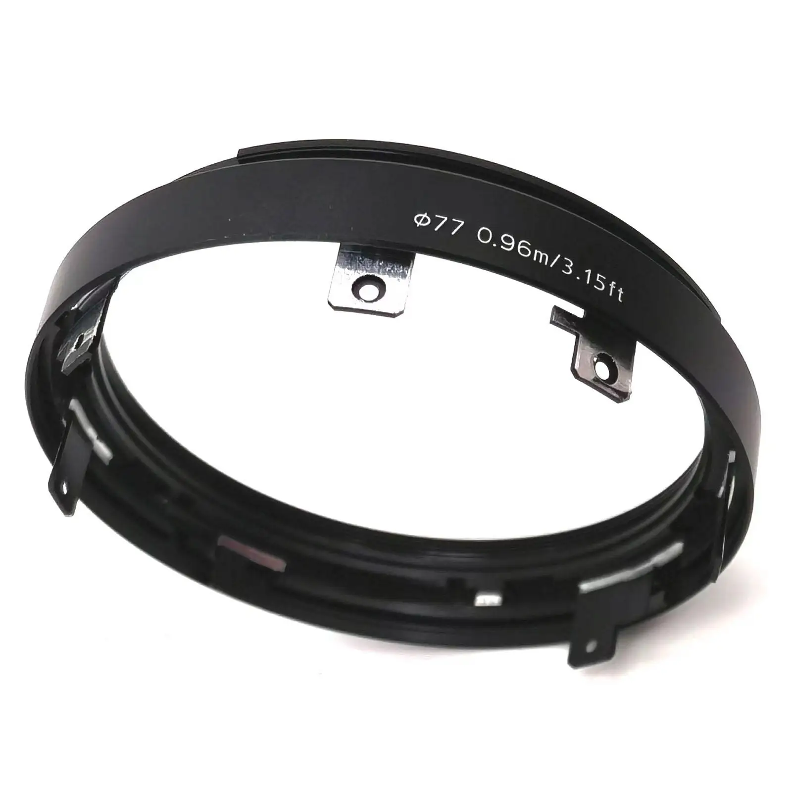 Accesorios de montaje para capó de lente de cámara, piezas de reparación de Material metálico para Sel70200GM FE70-200mm, reemplazo resistente, fácil de instalar, color negro