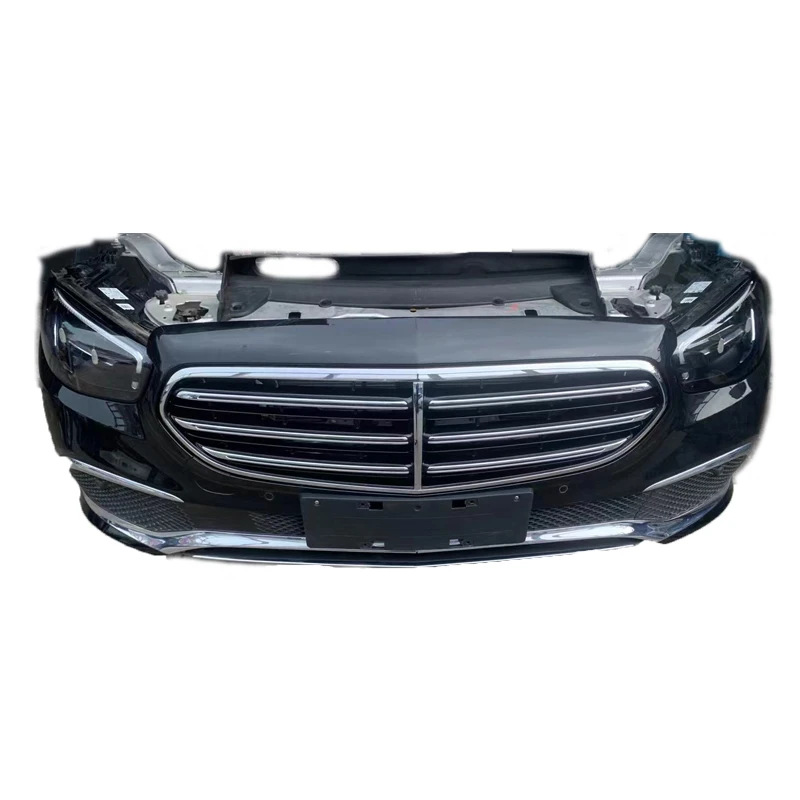 

Для Mercedes Benz E Class W213 Передняя часть ABS Электронный вентилятор Радиатор Конденсатор Бампер Фары-Используются Для E220 E260 E320 E400