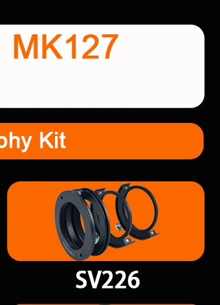 SVBONY MK127 127mm Teleskop-Set f/11.8 Maksutov-Cassegrain OTA Komplettes Tragbares Einsatzbereites Set für Mond-, Planeten- und Nebelbeobachtung – Detail 3