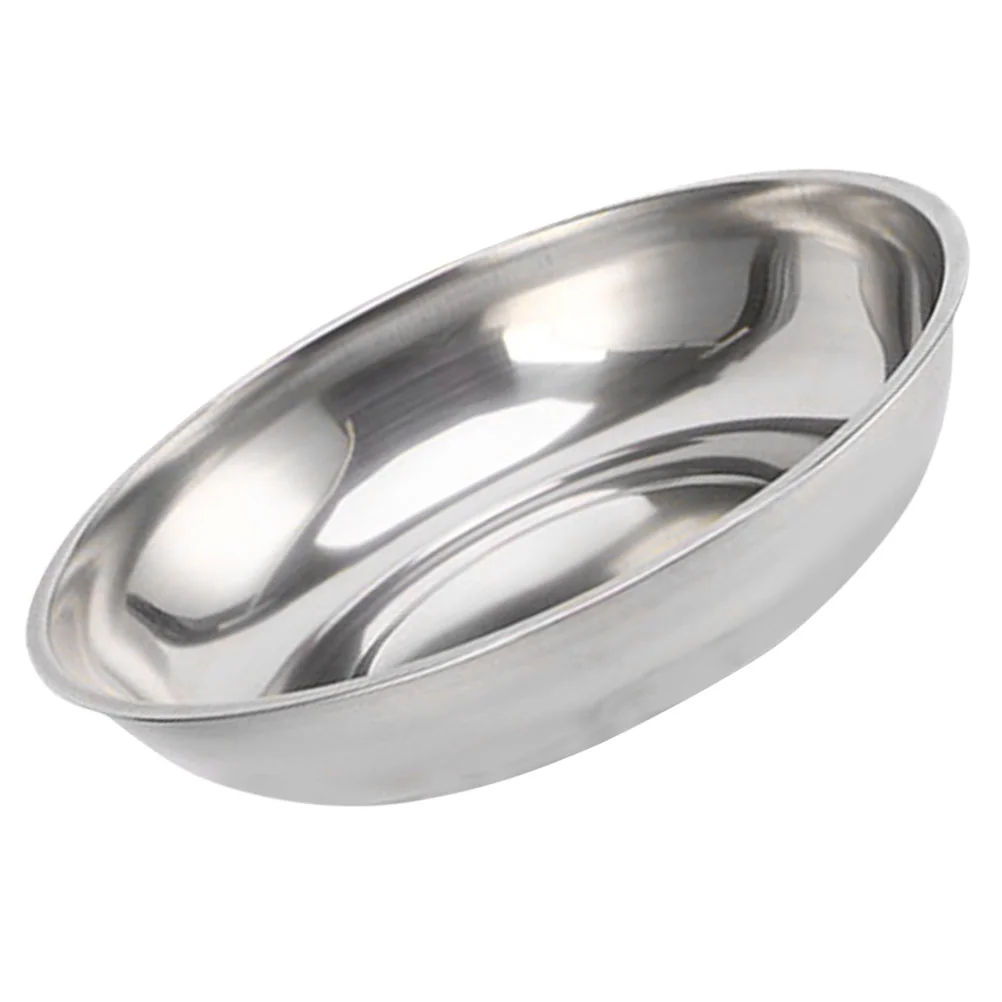 Stainless Steel Bench Scale Weighing Pan Tray Mixing Bowls Service Truck Tool Organizer Measuring Dish