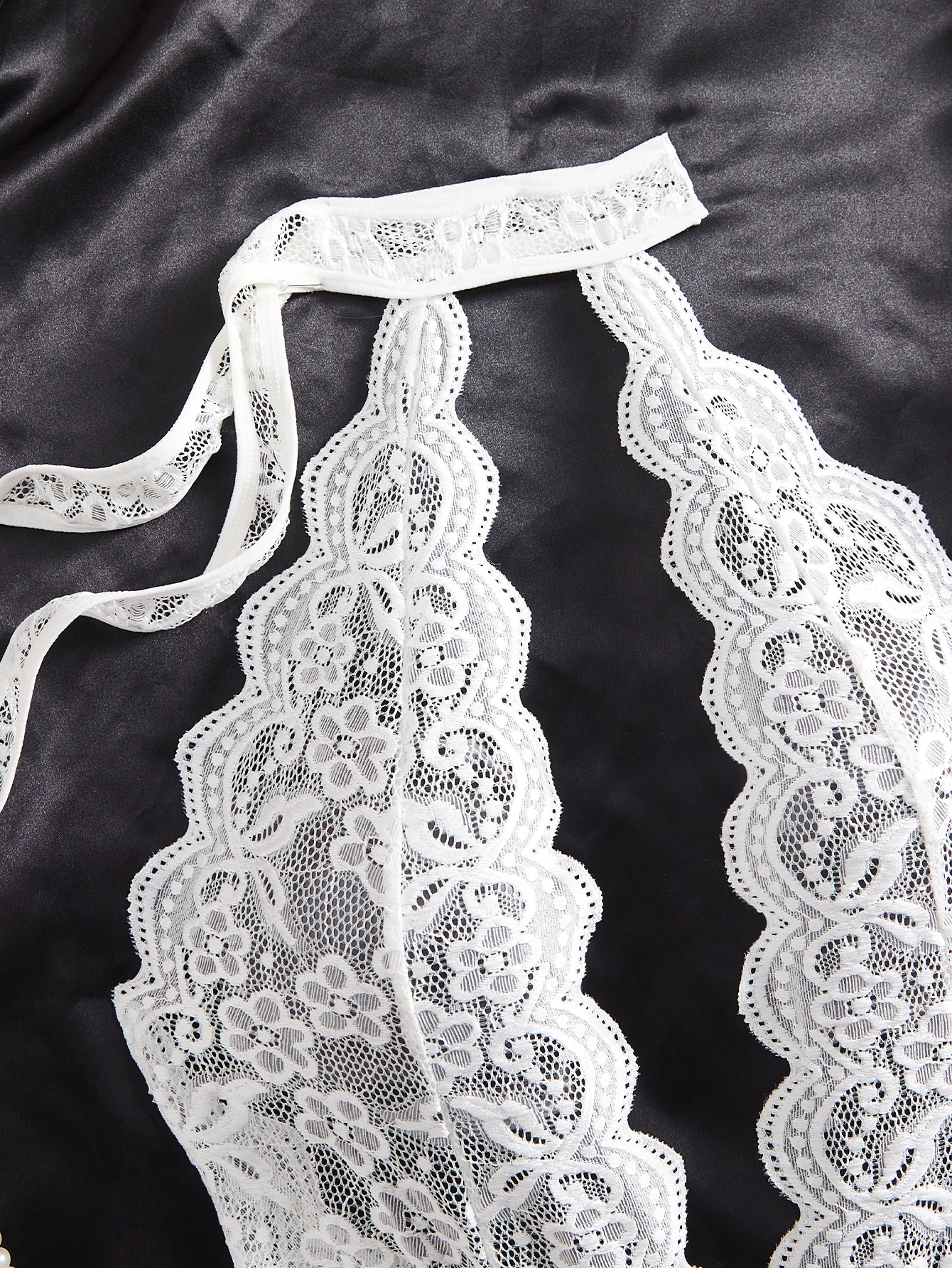 Transparent Lingeries Deep V Woman Underwear Set Backless G String Crotchless B… - Image 3