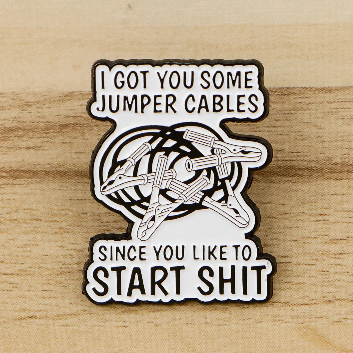 Steam Punk Train Skull Quotes Enamel Pin Funny Yoga Brooches Woman Men Backpack Accessories Bags Lapel Jewelry Gifts for Friends
