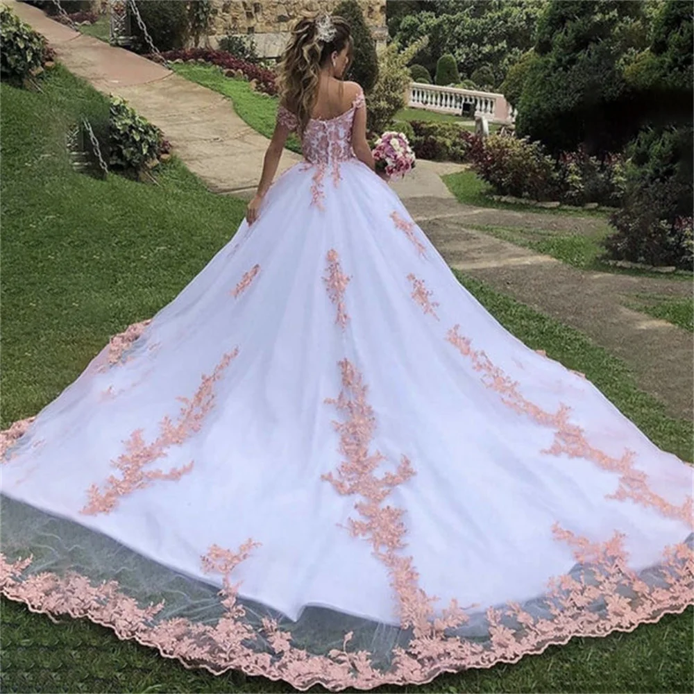 Lily Appliques Lace Evening Dresses Long A Line Charming Prom Dress Sweetheart Off the Shoulder Party Dresses vestidos de noche