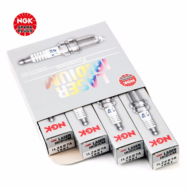 NGK Iridium Platinum Spark plug ILZKR7A 1961 is suitable for  Q7 Porsche CAYENNE Touareg（4PCS)