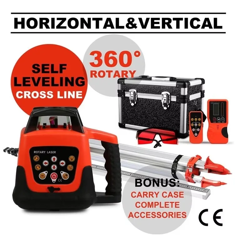 Best 500m Laser Levels with Tripod Level Self Leveling Laser Leveler Tool