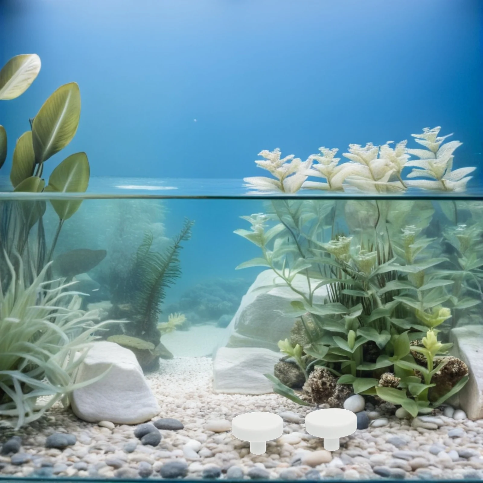 

20Pcs Coral Glue Reef Safe Coral Base T-Shape Coral Support Aquarium Ceramic Coral Plugs Reproduction Base fish tank universal