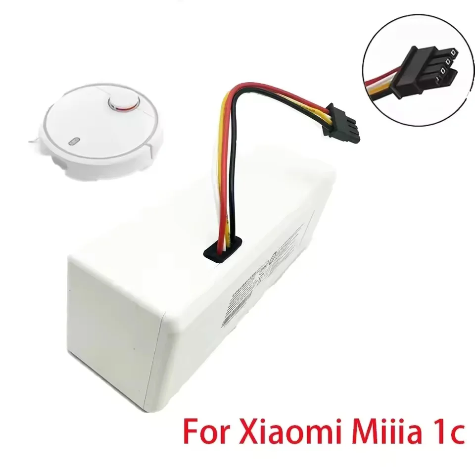 NEW 14.4V 12800mah P1904-4S1P-MM Battery For Xiaomi Mijia 1C STYTJ01ZHM Robot Vacuum Mop Cleaner Accessories Battery