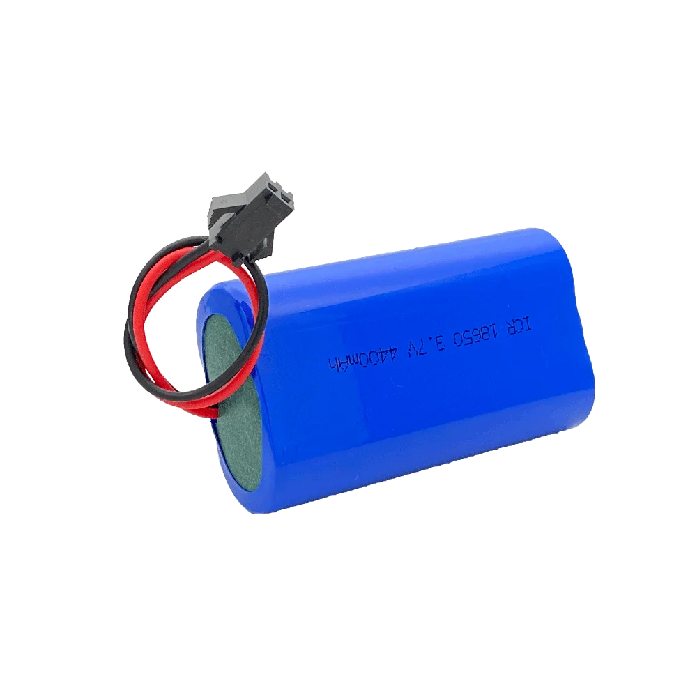 3.7 فولت 18650 بطارية ليثيوم 4400 مللي أمبير بطارية قابلة للشحن حزمة مكبر الصوت المتكلم لوح حماية SM/PH2.0 التوصيل