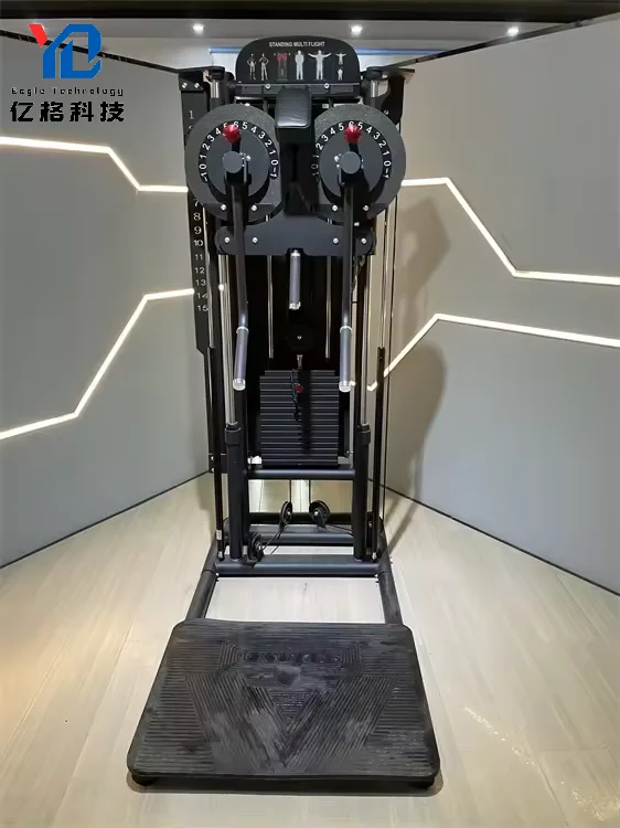 YG-6048 YG-FItness  Commercial Incline Pec Fly Machine Gym Equipment Plate Loaded  Multi Function Trainer Shoulder Raise