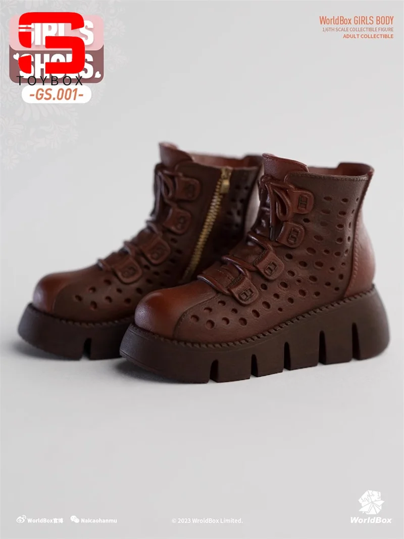 Worldbox GS001 GS002 1/6 Schaal Laarzen Sneakers Effen Schoenen Model Fit 12 ''Vrouwelijke Action Figure Body Poppen