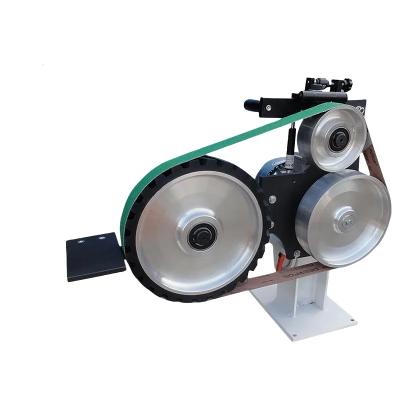 Customizable 22V/380V Industrial Multi-functional Deburring Metal Hardware Speed-adjustable Tabletop Sander with Vertical/Horizo