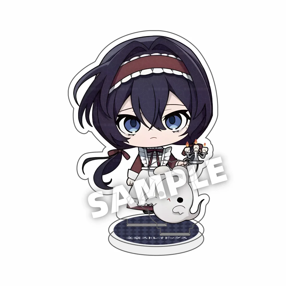 Anime Bungo Stray Dogs Acrylic keychain Ornaments Acrylic Stand Oda Sakunosuke Dazai Osamu Figure Model Desktop Decorate Gift - view 6