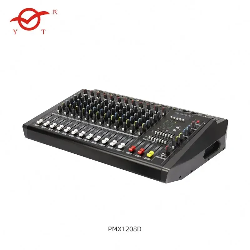 New 8 Chanals Usb Audio Digital Mixer Musical Instruments With Equalizer Dj Controlleraudio Console Pioneer