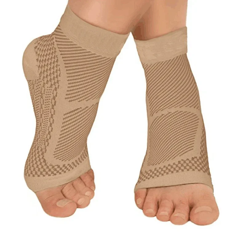 1Pair Compression Socks Ankle Support Pain Relief Ankle Brace Sleeve Foot Anti-Fatigue Plantar Fasciitis Sport Running Yoga Sock