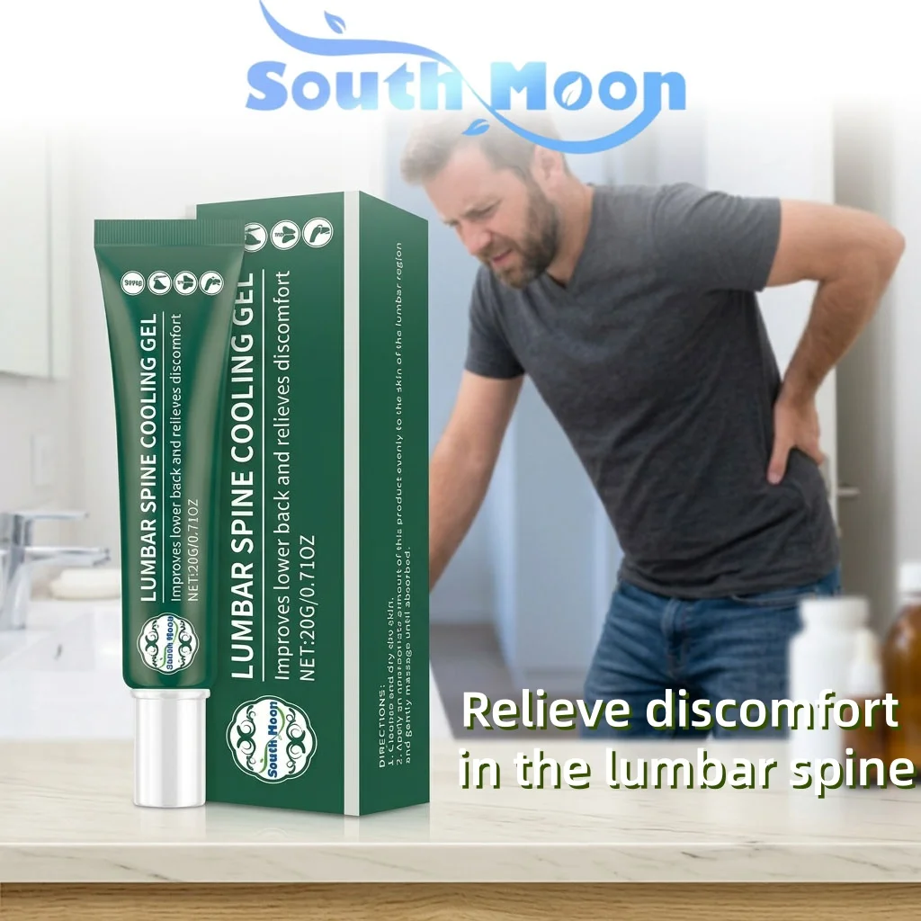 Lumbar Cold Compress Gel Relieve Shoulder Back Lumbar Spine Joint Pains Improve Sciatic Nerve Discomfort Lumbar Spine Ointment
