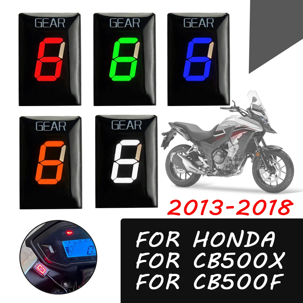 Indicador de marchas para motocicleta, accesorio para Honda CB500X, CB500F, CB 500, F, CB500, X, CB 500X, CB 500F, 2013, 2014, 2015, 2016