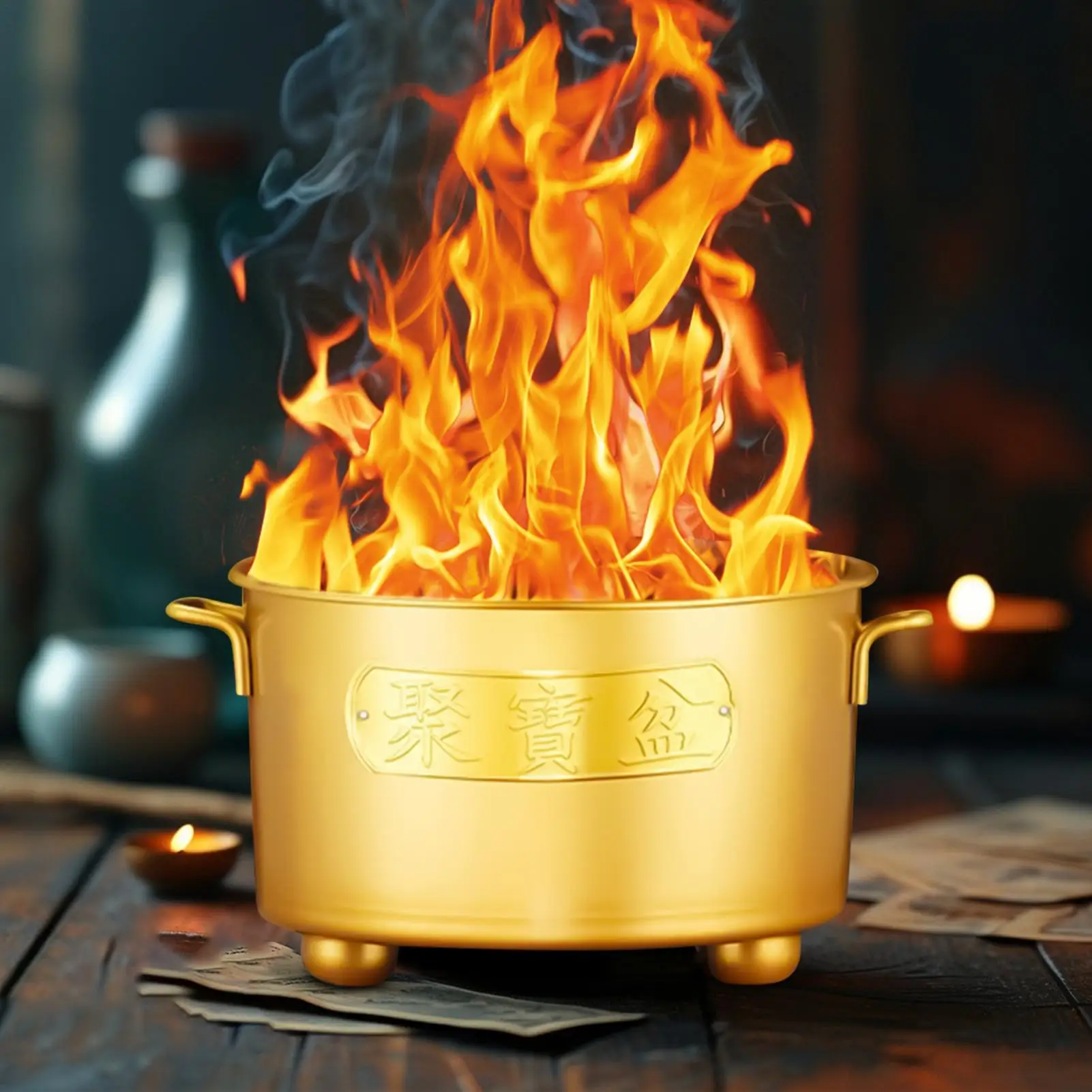 

Ведро для горения огня из нержавеющей стали 304, ведро для камина, бочка для сжигания огня, клетка для сжигания бумаги, бочка для сжигания денег, чаша для сокровищ