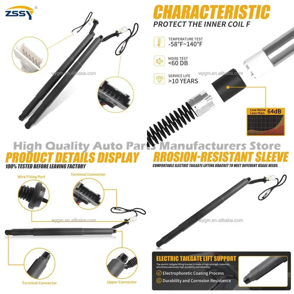

1 pair For Power Liftgate Rear Tailgate Lift Struts Electric Tailgate Lift for BMW X6 F16 F86 SUV 2014 2019 Left or Right 731865