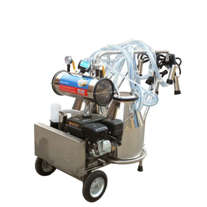 Full automatic cow milking machine farm milking Electric Pulse Goat Cow Milking Machine