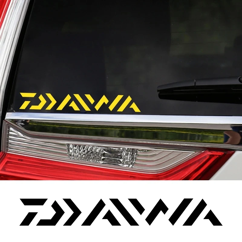 Daiwa Car Decoration Auto Door Bumper Windshield Logo Sport Style Stickers JDM Decals Sunscreen