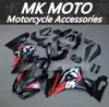 Gsxr1000에 맞는 오토바이 페어링 키트 2017 2018 2019 2020 차체 세트 고품질 ABS 주입 새로운 블랙 레드 실버 5