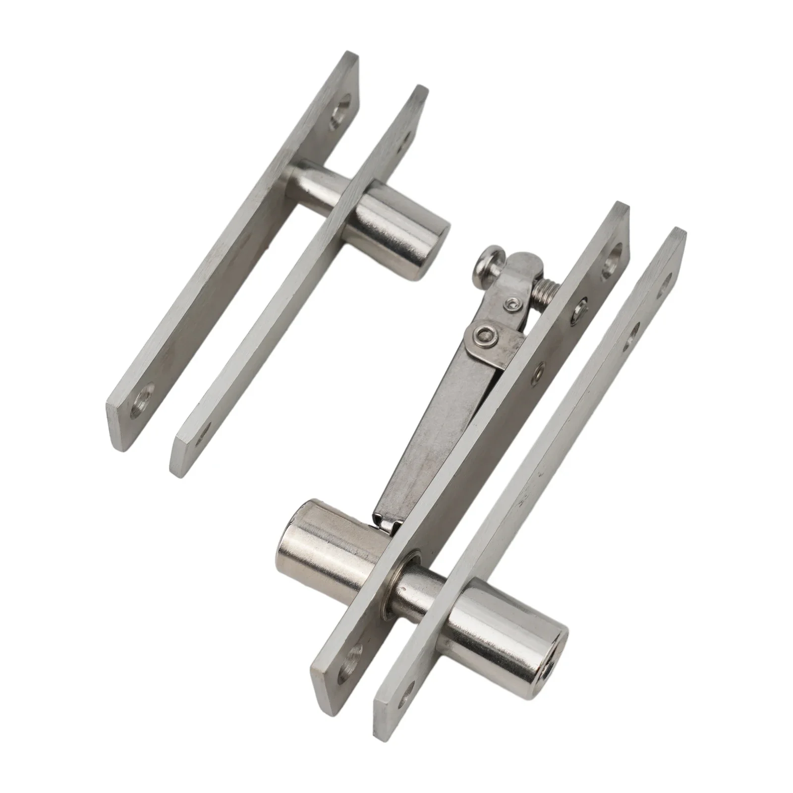 Top Hinge Hinge Lower Hinge Hinge Stainless Steel Swing Door Pivot Hinge For Bedrooms Pivot Hinges 130*24mm 360° Rotating