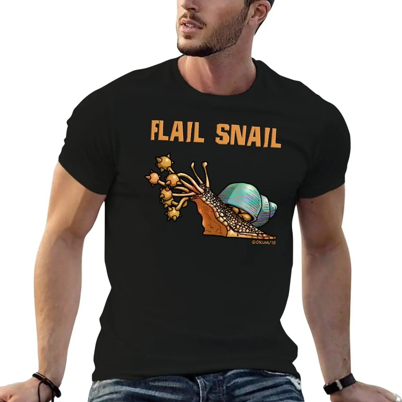 

The Flail Snail T-Shirt quick-drying sweat boys whites blanks mens champion t shirts