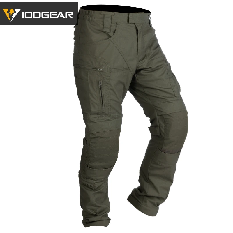 IDOGEAR LF Combat Pants Tactical Pants Camo Trousers Casual  Training Hiking Outdoor Sports 3210