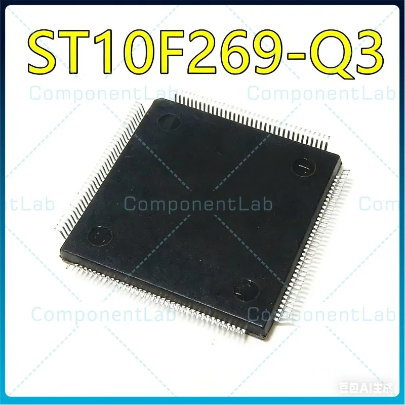 New original ST10F269-Q3 QFP144 CPU module for both input and output, with a 16-bit integrated single-chip microcontroller.