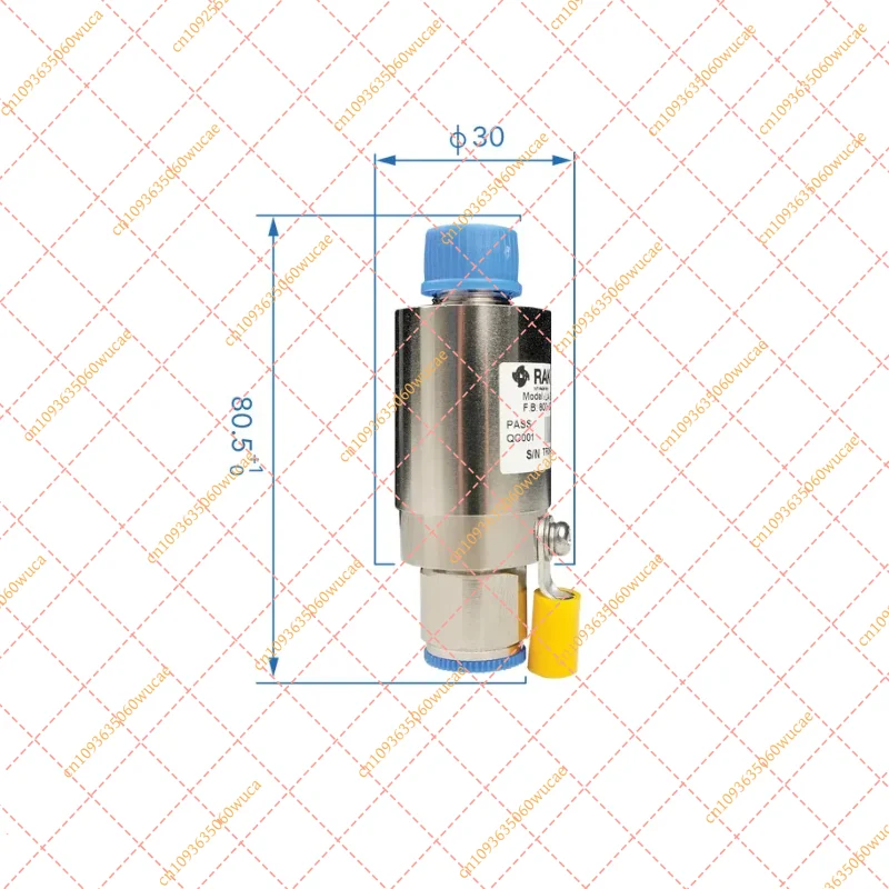 Advanced Two-Stage Lightning Arrestor 2, 800-960MHz RF Surge Protector for LoRaWAN Gateways