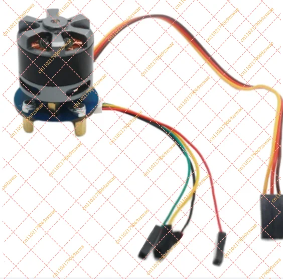 2208-100T 110KV BLDC Motor with AS5600 Magnetic Encoder 12V 2A PTZ External Rotor