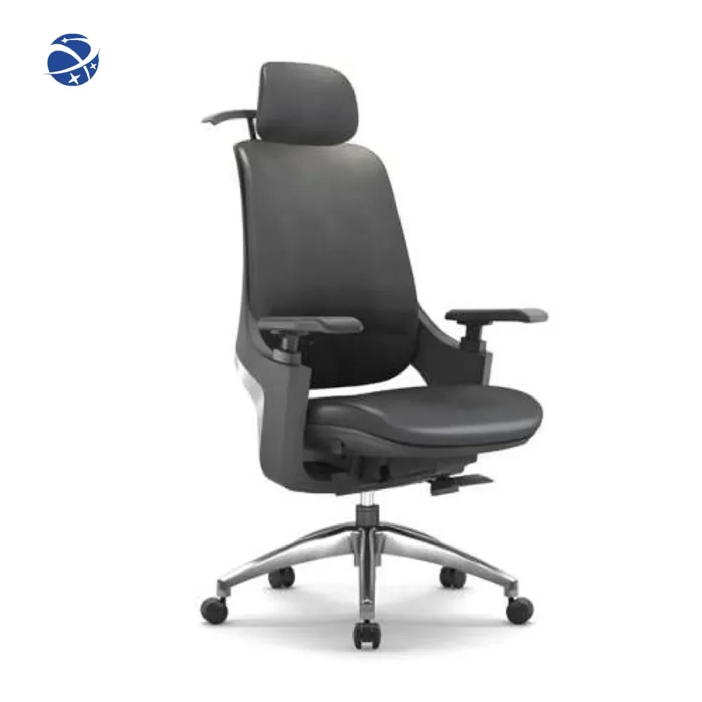 Office project high back executive boss manager leather office chair leather luxury design